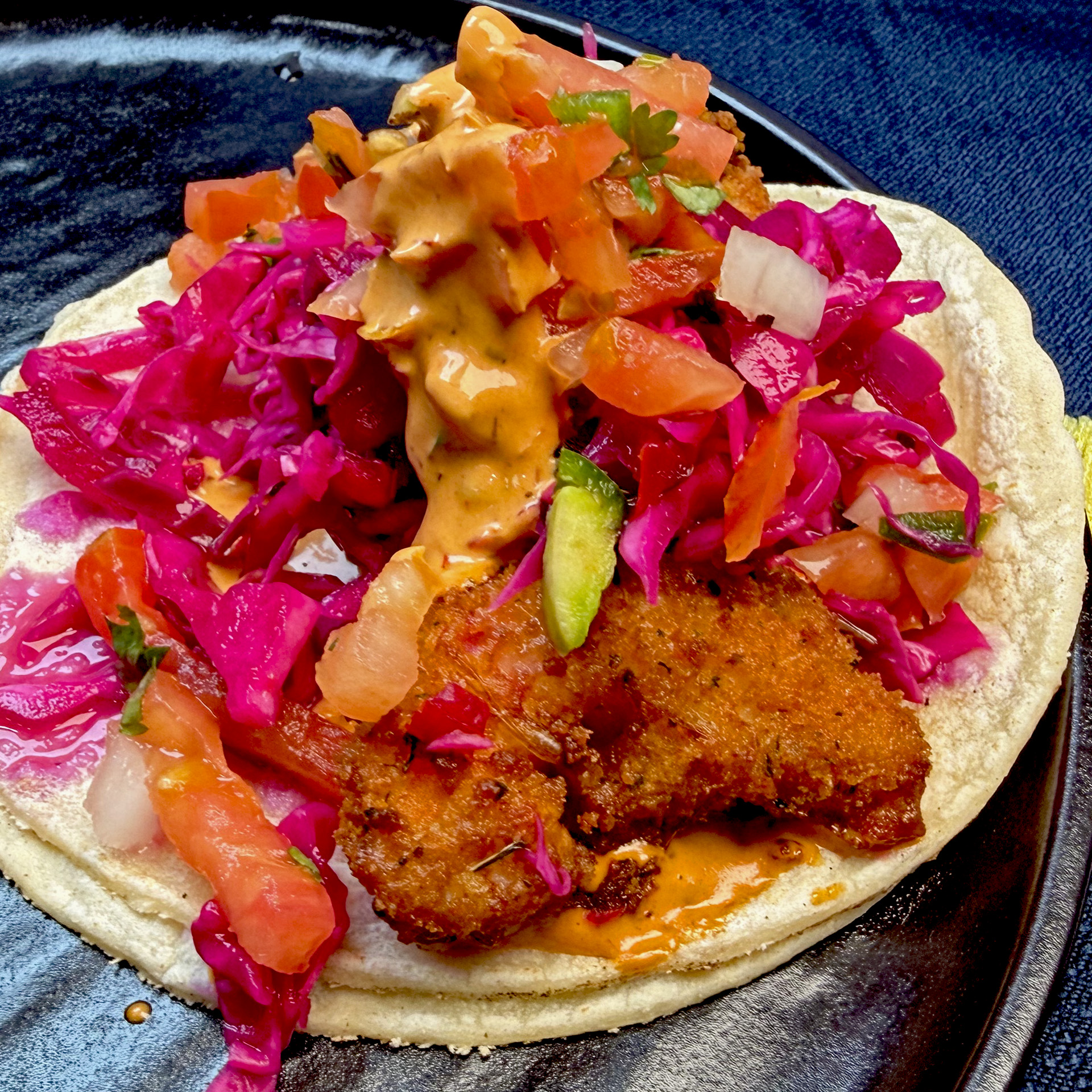 Baja Perico Shrimp Taco