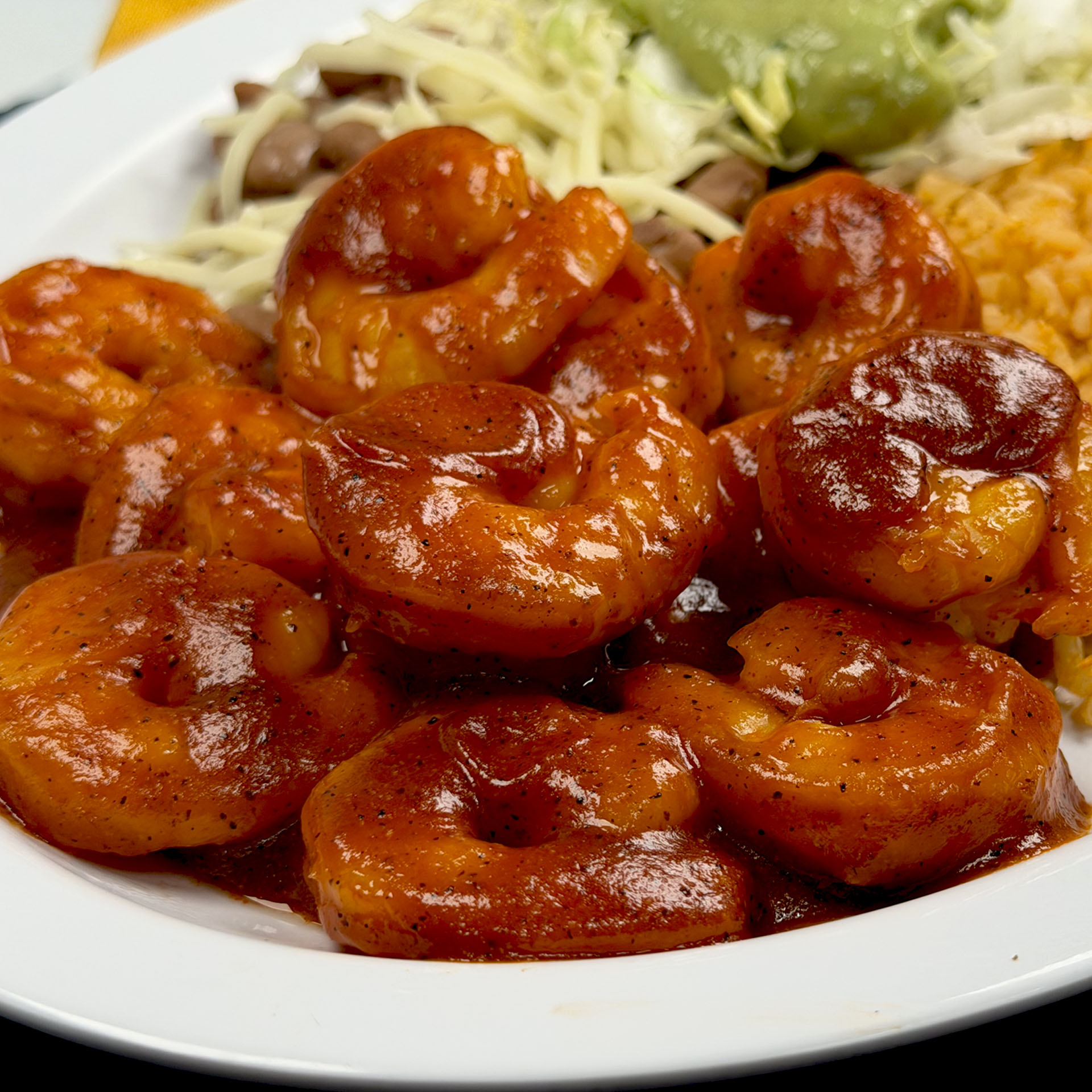 Camarones a la Diabla Closeup